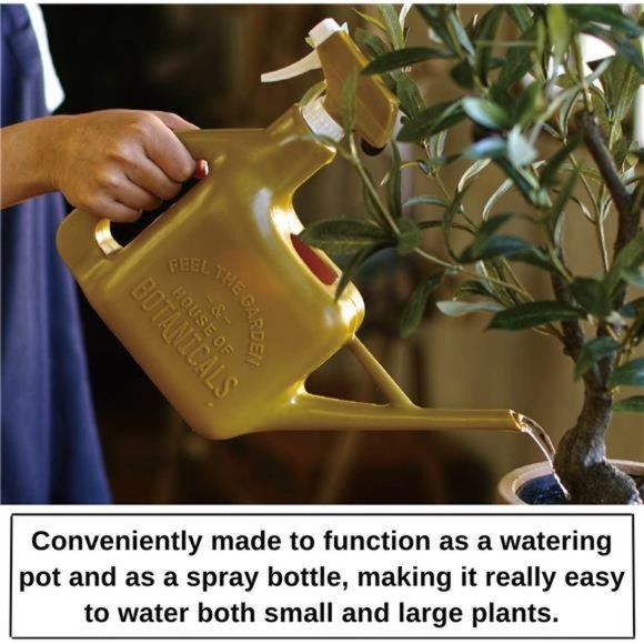 Multipurpose Spray Bottle - Watering Pot and Sprinkler - Light Green - Picture 4 of 5